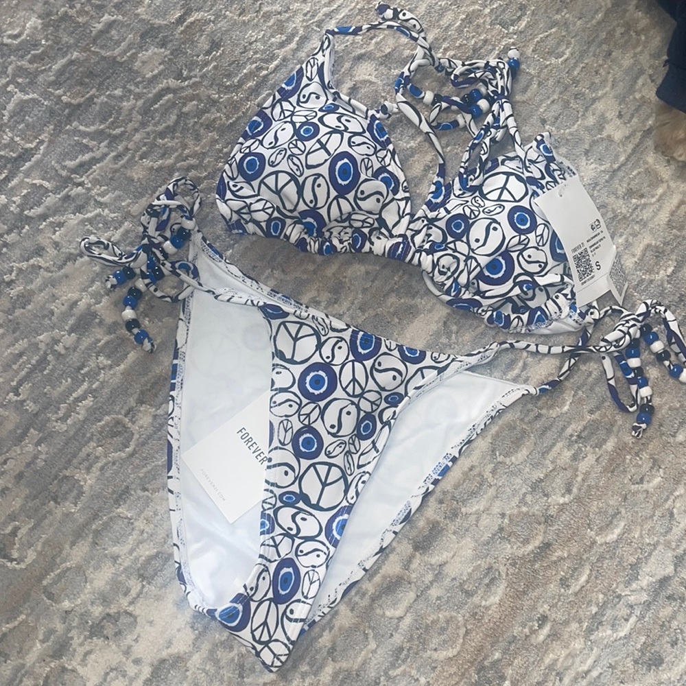 Evil eye swim suit